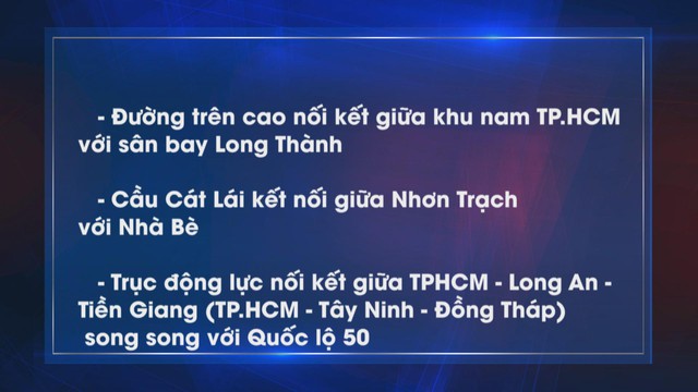 TP.HCM tập trung phát triển hạ tầng giao thông khu vực phía Nam - Ảnh 3.