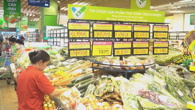 Tick xanh, hàng sạch – người dân an tâm mua sắm, sức mua tăng cao - Ảnh 1.