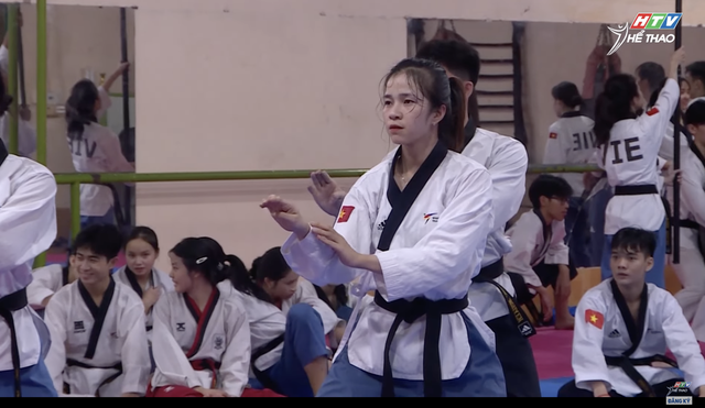Đội tuyển quyền Taekwondo Việt Nam sẵn sàng chinh phục đấu trường Châu Á và SEA Games 33 - Ảnh 1.