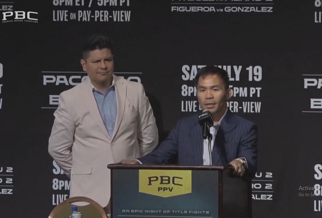 Manny Pacquiao tái xuất sau 4 năm giải nghệ - Ảnh 1.