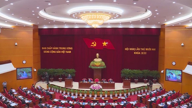 Khai mạc Hội nghị lần thứ 12 Ban Chấp hành Trung ương Đảng khóa XIII - Ảnh 1.
