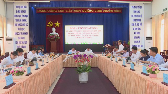Nỗ lực của phường Lái Thiêu trong việc vận hành phường mới - Ảnh 1.