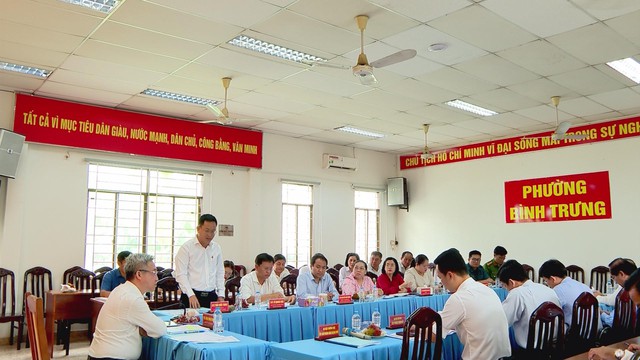 Thành ủy TP.HCM khảo sát về thực hiện chính quyền hai cấp tại phường Bình Trưng và phường Thủ Đức - Ảnh 1.
