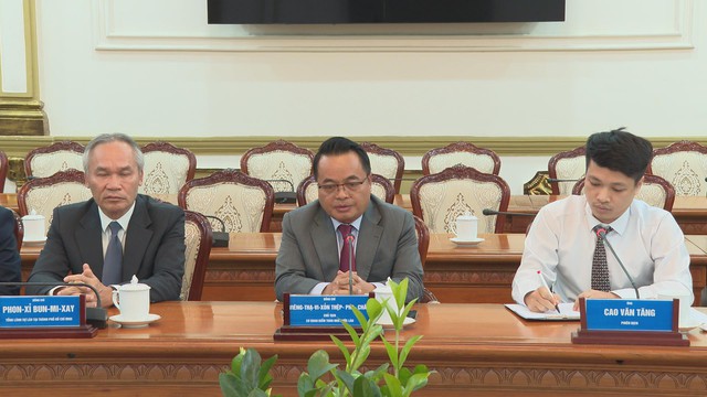 TP.HCM tăng cường hợp tác với Kiểm toán Nhà nước Lào - Ảnh 3.