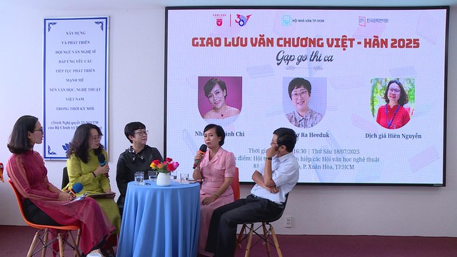 Gặp gỡ thi ca Việt – Hàn 2025: Giao lưu văn chương giữa hai nền văn hóa - Ảnh 4.