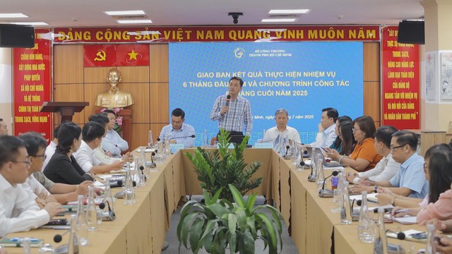 Sở Công Thương TP.HCM chủ động triển khai công việc sau sáp nhập - Ảnh 1.