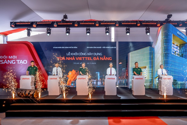 Khởi công tòa nhà công nghệ cao Viettel trong ngày đầu của kỷ nguyên mới - Ảnh 1.