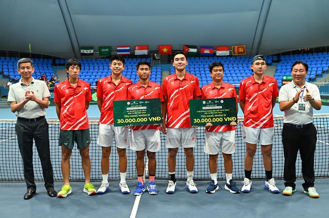 Việt Nam trụ hạng thành công nhóm III Davis Cup - Ảnh 1.