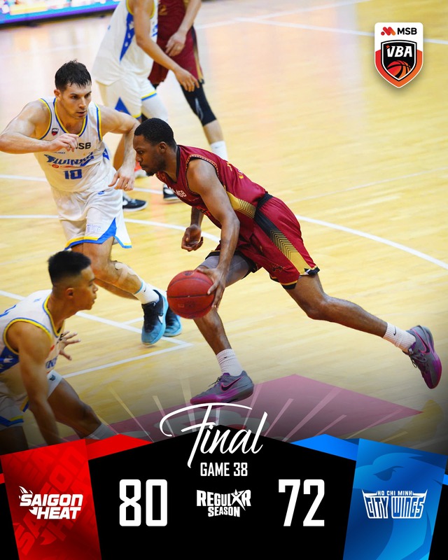 VBA - Saigon Heat áp sát ngôi nhì của Cantho Catfish - Ảnh 1.