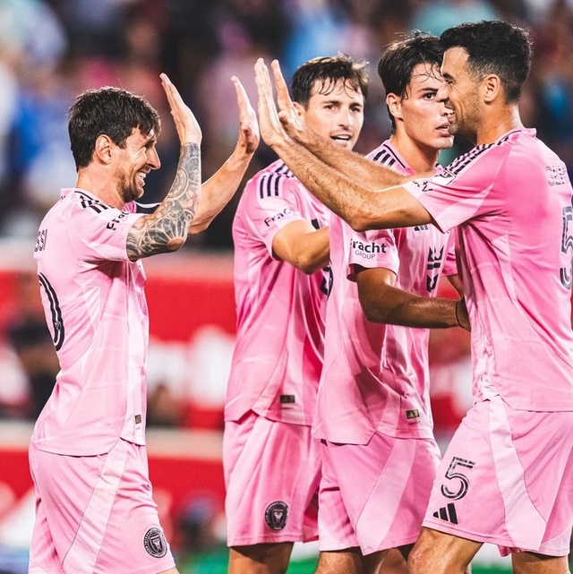 CLB Inter Miami thắng đậm trên sân khách - Ảnh 1.