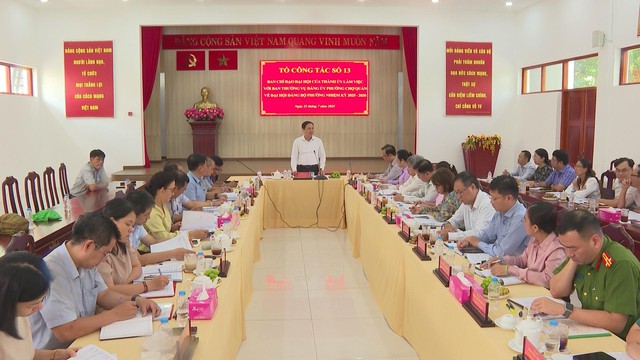 Kiểm tra tiến độ chuẩn bị Đại hội Đảng bộ phường Chợ Quán nhiệm kỳ 2025 – 2030 tại TP.HCM - Ảnh 4.