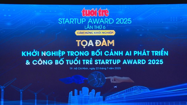 Cùng A.I. kiến tạo tương lai: Giải thưởng Tuổi Trẻ Startup Award 2025 chính thức khởi động - Ảnh 1.