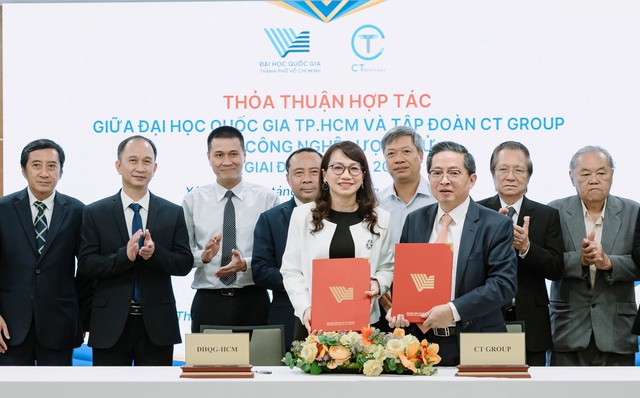CT Group và ĐHQG-HCM: Hợp tác nghiên cứu phát triển sản phẩm chiến lược quốc gia - Ảnh 1.