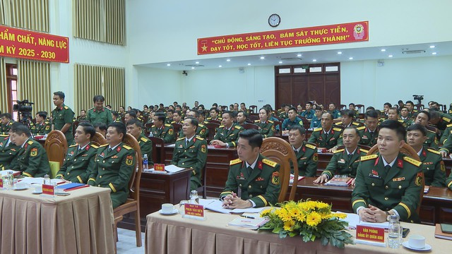 Đại hội Đảng bộ Trường Quân sự Quân khu 7: Vững bước đột phá, nâng tầm giáo dục - đào tạo quân sự.   - Ảnh 2.
