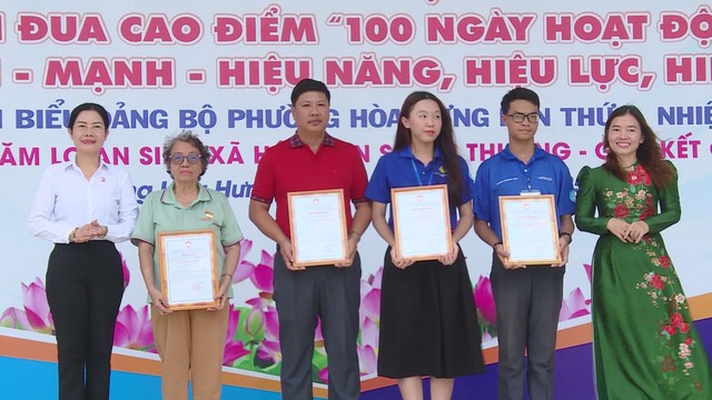 Hòa Hưng phát động "100 ngày tinh gọn": Chào mừng Đại hội Đảng   - Ảnh 2.