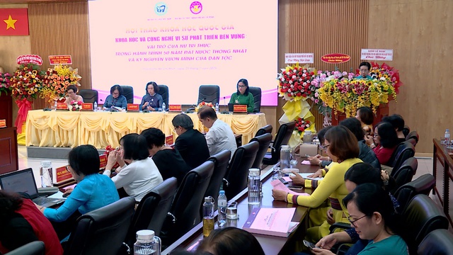 Dấu ấn Nữ Trí thức Việt Nam: 50 năm đồng hành cùng Khoa học và Phát triển Bền vững - Ảnh 4.