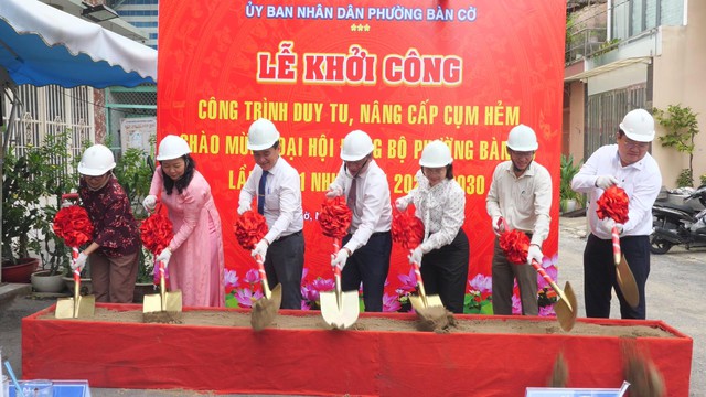 Phường Bàn Cờ TP.HCM cải tạo 16 hẻm xuống cấp - Ảnh 1.