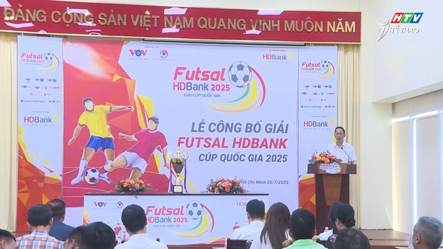 Công bố Giải futsal Cúp Quốc gia 2025- Ảnh 1. Công bố Giải futsal Cúp Quốc gia 2025- Ảnh 1.