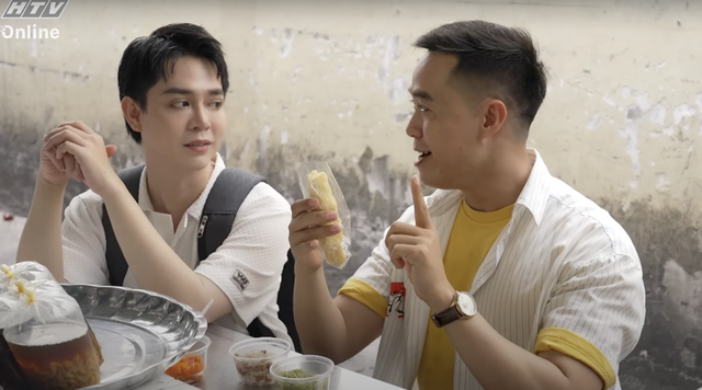 Tuấn Kiệt và Bỏng Ngô Mario đến quán mì tươi 99 năm tuổi - Quán ăn hạnh phúc- Ảnh 1.