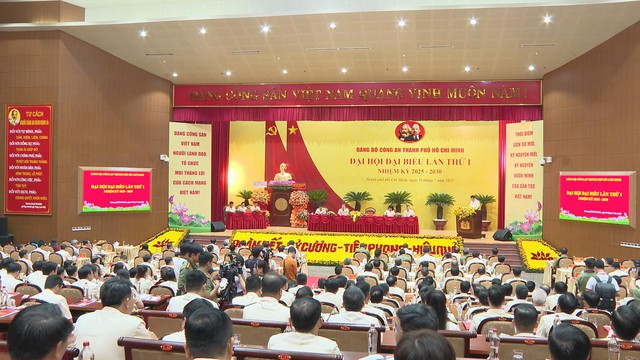 Đảng bộ Công an TP.HCM tổ chức thành công Đại hội đại biểu lần thứ I nhiệm kỳ 2025 – 2030 - Ảnh 7.