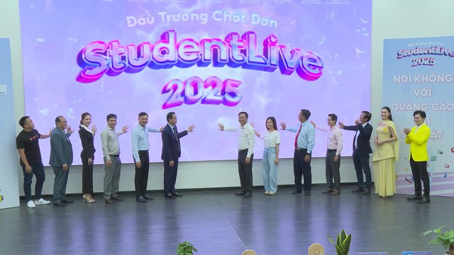Trao giải cuộc thi “Đấu trường chốt đơn – StudentLive 2025” trong khuôn khổ tuần lễ quảng cáo và giải trí Việt Nam - Ảnh 2.