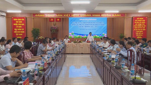 Tổ công tác số 3 kiểm tra công tác chuẩn bị Đại hội Đảng bộ tại 3 phường - Ảnh 5.