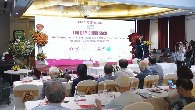 Tọa đàm chính sách: Kinh tế tư nhân – Đòn bẩy cho một Việt Nam thịnh vượng - Ảnh 1.