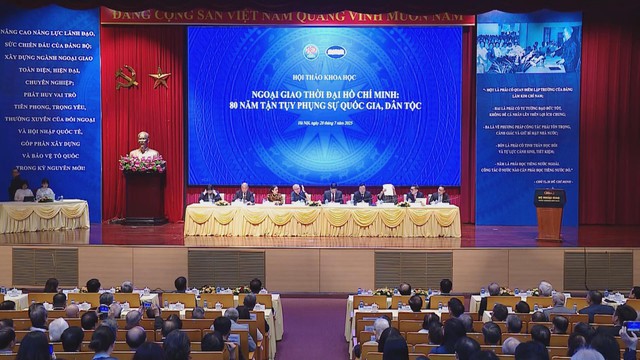 Hội thảo Ngoại giao thời đại Hồ Chí Minh - Ảnh 1.