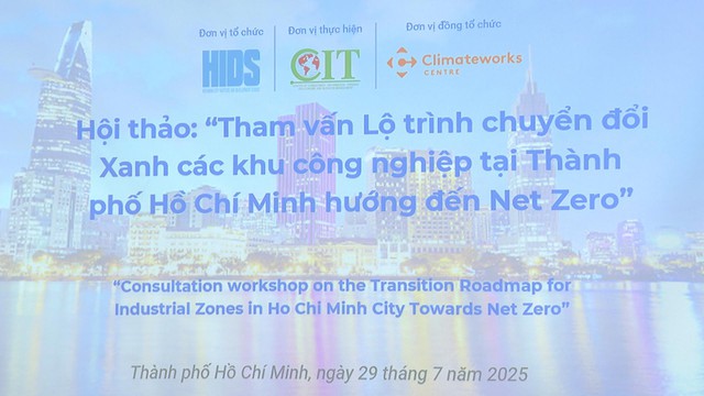 Lộ trình chuyển đổi xanh các khu công nghiệp tại TP.HCM: Thí điểm và kỳ vọng - Ảnh 1.