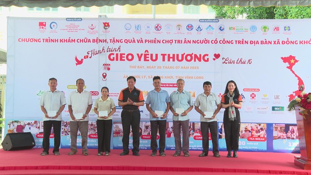 Lan tỏa yêu thương, tri ân người có công tại Vĩnh Long - Ảnh 4.