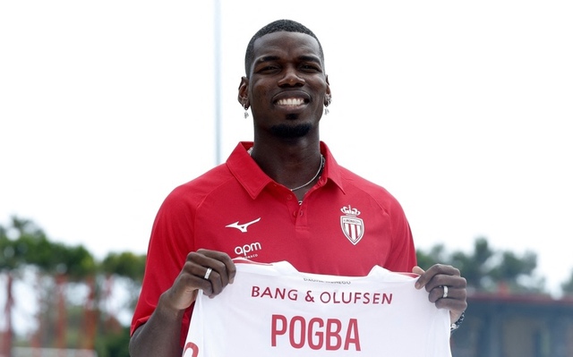 Paul Pogba ra mắt trong màu áo mới- Ảnh 1. Paul Pogba ra mắt trong màu áo mới- Ảnh 1.