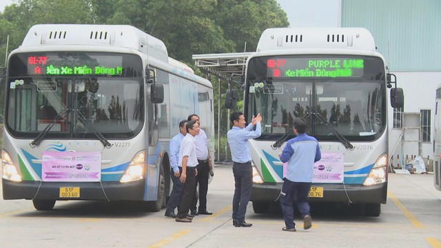 Chính thức vận hành tuyến xe buýt Bình Dương – Suối Tiên- Ảnh 1. Chính thức vận hành tuyến xe buýt Bình Dương – Suối Tiên- Ảnh 1.