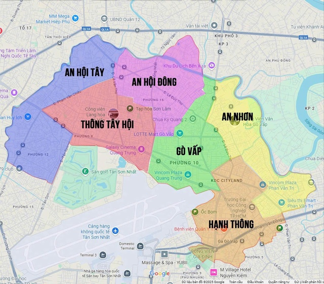 TP.HCM sau sáp nhập: Nhận diện phường mới qua hình ảnh trực quan - Ảnh 12.