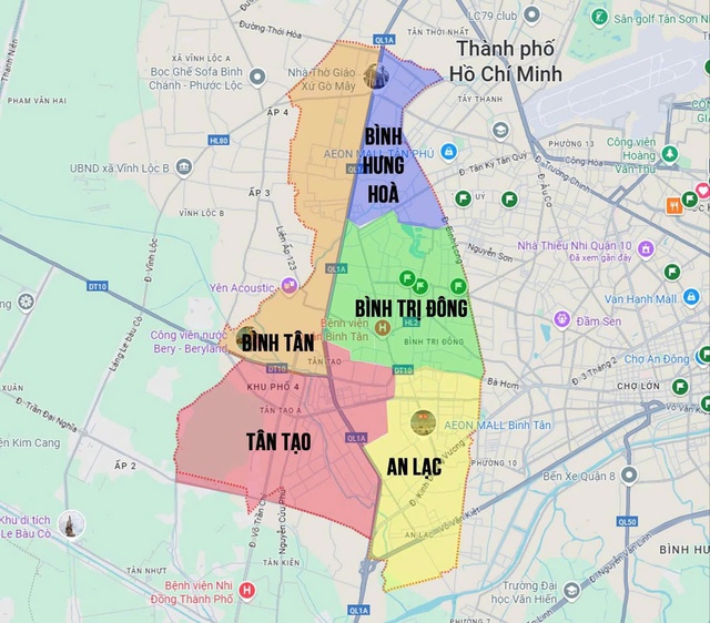 TP.HCM sau sáp nhập: Nhận diện phường mới qua hình ảnh trực quan - Ảnh 15.