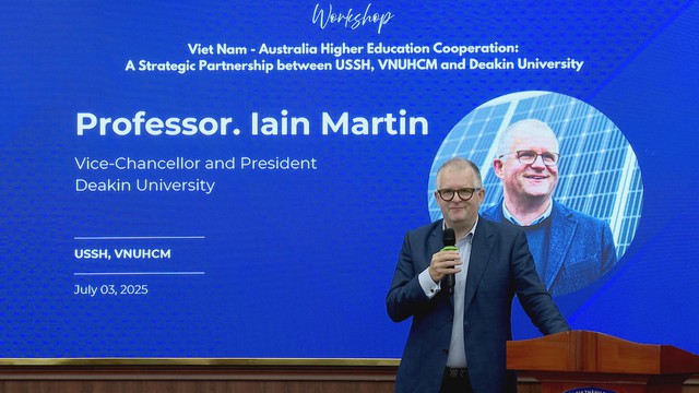 Đại học Deakin, Úc mở rộng hợp tác với Trường Đại học KHXH&NV, ĐHQG TP.HCM - Ảnh 3.
