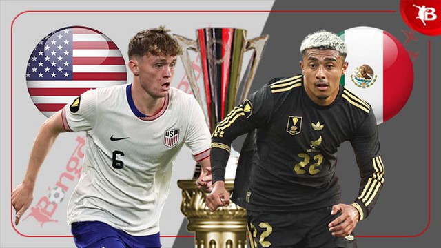 Trước trận chung kết Gold Cup giữa Mỹ và Mexico - Ảnh 1.