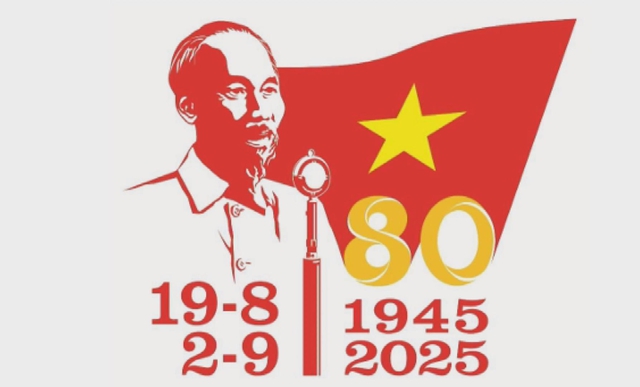Mẫu logo kỷ niệm 80 năm Cách mạng tháng Tám và Quốc khánh 2/9 - Ảnh 1.