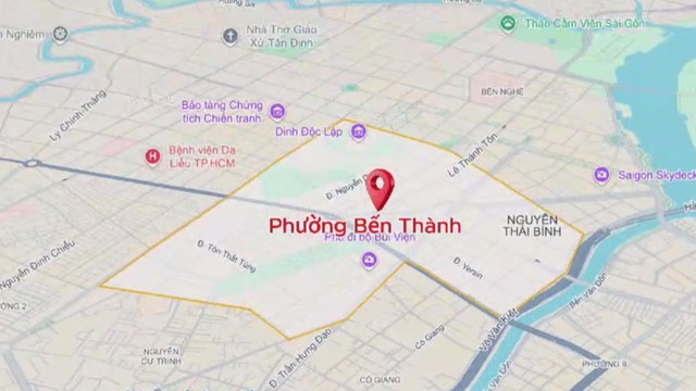 Phường Bến Thành tổ chức lễ chào cờ đầu tiên sau sáp nhập - Ảnh 3.
