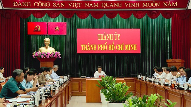Lãnh đạo TP.HCM làm việc với 7 phường về công tác chuẩn bị Đại hội Đảng- Ảnh 1. Lãnh đạo TP.HCM làm việc với 7 phường về công tác chuẩn bị Đại hội Đảng- Ảnh 1.