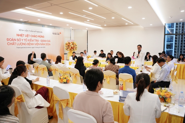 Bệnh viện thẩm mỹ Nam An góp mặt trong danh sách đánh giá "Chất lượng bệnh viện 2024" của Sở Y tế TP.HCM- Ảnh 2. Bệnh viện thẩm mỹ Nam An góp mặt trong danh sách đánh giá "Chất lượng bệnh viện 2024" của Sở Y tế TP.HCM- Ảnh 2.