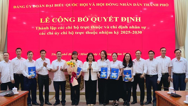 Đảng ủy Đoàn ĐBQH và HĐND TP.HCM thành lập 6 chi bộ - Ảnh 6.