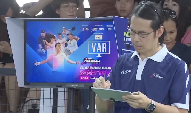 Dấn ấn công nghệ VAR ở chặng 2 Giải pickleball D-Joy Tour 2025 - Ảnh 1.