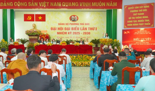 Ông Mai Hữu Quyết làm Bí thư Đảng ủy phường Thủ Đức - Ảnh 1.