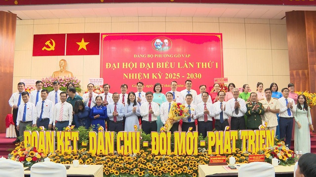 Gò Vấp tổ chức Đại hội đại biểu Đảng bộ phường lần thứ I, nhiệm kỳ 2025–2030 - Ảnh 4.