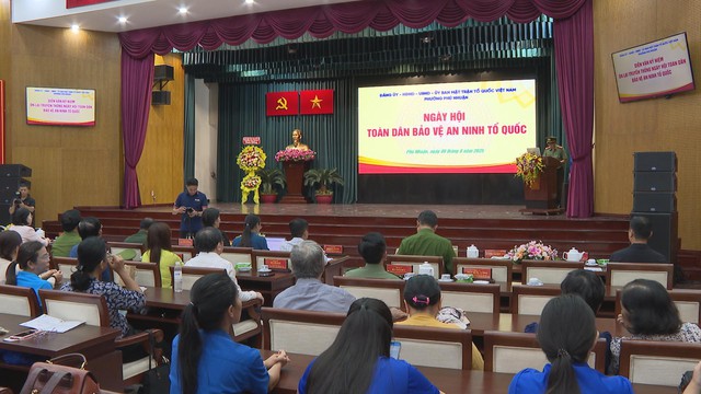 Phường Phú Nhuận tổ chức Ngày hội toàn dân bảo vệ an ninh Tổ quốc năm 2025 - Ảnh 1.