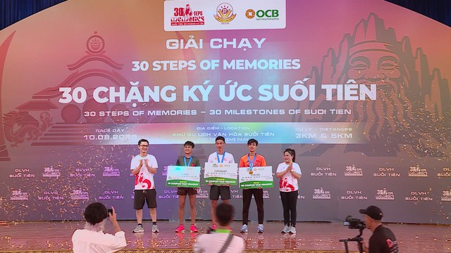 Suối Tiên tổ chức giải chạy cộng đồng “30 Steps Of Memories” chào mừng 30 năm thành lập - Ảnh 5.