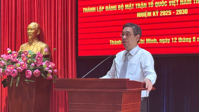 Thành lập Đảng bộ MTTQ TP.HCM, hướng tới Đại hội mới - Ảnh 3.