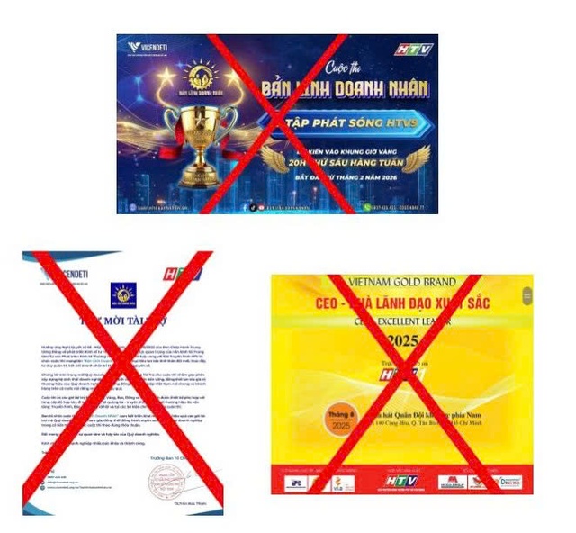 Cảnh báo về hành vi giả mạo, lợi dụng uy tín của HTV để kêu gọi tài trợ - Ảnh 1.