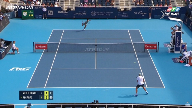 Carlos Alcaraz thẳng tiến vào vòng 4 Giải quần vợt Cincinnati Open  - Ảnh 2.
