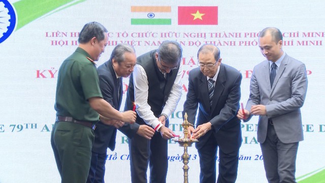 TP.HCM kỷ niệm 79 năm Ngày Độc lập Ấn Độ, thắt chặt quan hệ hữu nghị - Ảnh 1.